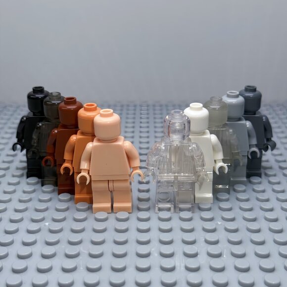 Monochrome Colorful Custom Minifigures Lot of 45 - Picture 4 of 7